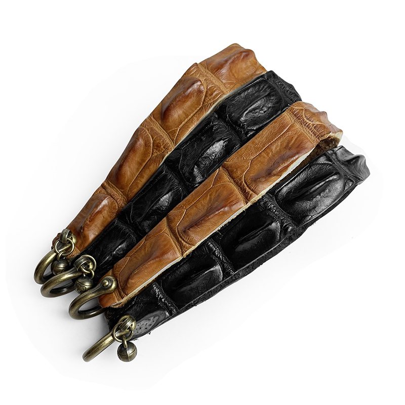 Keychain Crocodile Leather Personalized Pendant Creative Household Keychain Men's Single-Layer Crocodile Leather Keychain Pendant