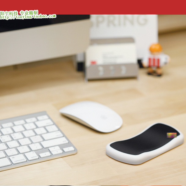 Exit Korea Pulley Wrist Pads Memory Cotton Computer Sliding Mouse Hand Pad Wrist Care Creativity Anti Slip Rat Hand