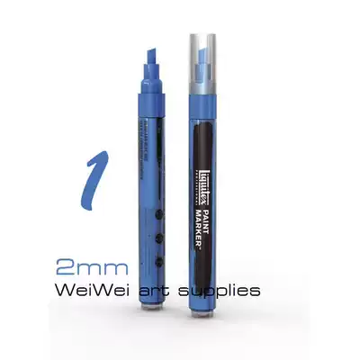 Liwei special acrylic mike pen Professional grade 50 colors 2mm6 pcs