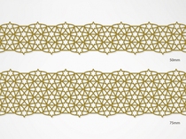 Weird goods Pavilio hollow wedding tape red white gold series