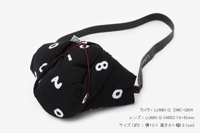 (Spot)Japan sousou SLR camera bag wind Lv Shi Monocular protection double-sided wind Lv Shi Japan and Korea