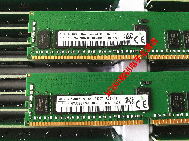 SK Hyundai 16GB 1Rx4 PC4-2400T server memory RECC HMA82GR7AFR4N-UH
