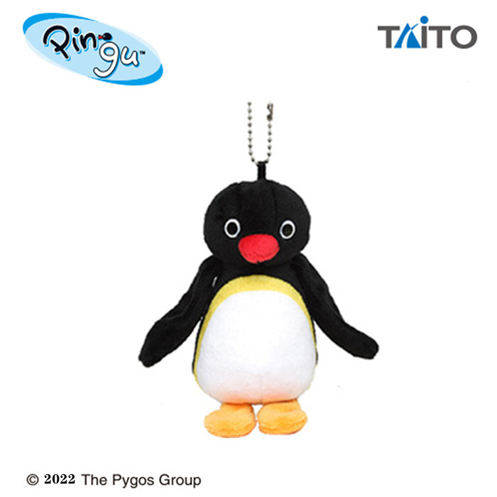 Spot Pingu Japan Genuine Penguin Family Plush Small Pongaparazzi Pendant Chest Needle Key Chain Buttoned Bag Accessories