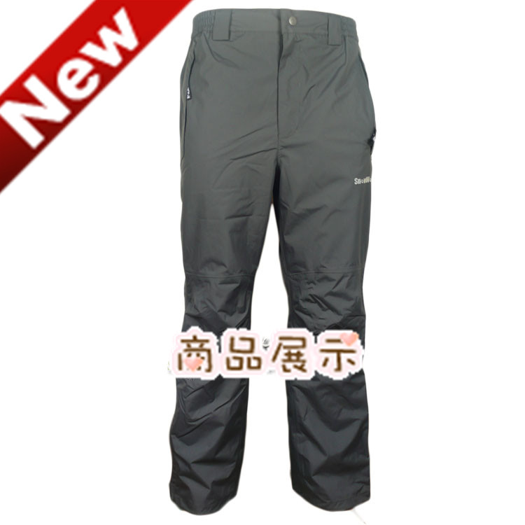Snow Wolf SNOWWOLF quần áo ngoài trời nam và nữ chống thấm nước quần không thấm nước áp lực đích thực quần nhựa chuyên nghiệp - Quần áo ngoài trời áo gió puma