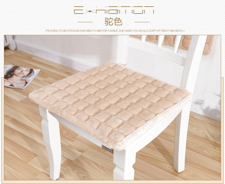 Jinrui Fale nhung chống trượt sofa đệm Ghế ăn lục địa đệm sang trọng đệm bốn mùa đệm ghế có thể được tùy chỉnh thảm trải ghế gỗ đẹp