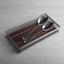 Drain storage rack 304 stainless steel disinfection cabinet chopsticks holder knife and fork chopsticks basket chopsticks tube disinfection cupboard matching rack