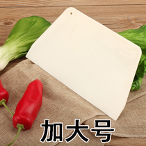 Enlarge trapezoidal plastic scraper flour scraper dough cutter baking tool large spatula baking tool