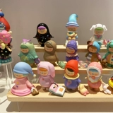 Bubble Mart многослойная лестничная витрина из цельного дерева, слепая коробка Jasmine molly, настольный ящик для хранения ручной работы