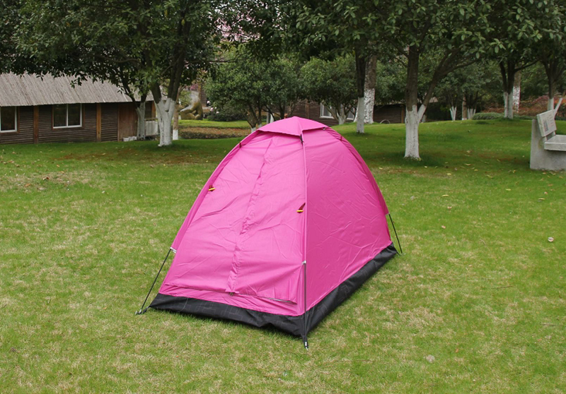 Camping Outdoor Camping Style Round Straight Door Mesh Door Sunshade Anti-uv Adult Home Kidsren 1 Single Tent