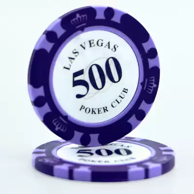 14G ABS clay crown pattern Texas Hold'em chip card mahjong coin chip money accept customization