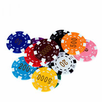 New 11 5G dice flower gilding Texas Holdem chip coin ABS props mahjong tiles custom