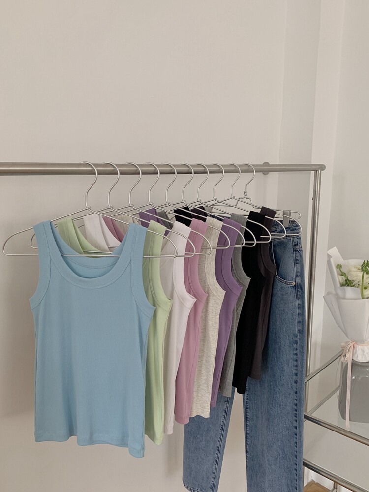 A2218 Korean version macarronic close-up breast artificial vest female summer sashimi body slim fit 100 hitch undershirt harness