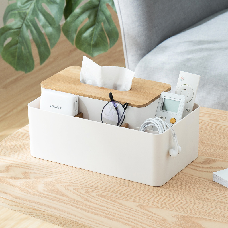 The admission is also an art day lacing sub-table containing box living room multifunctional paper towel box storage-Taobao