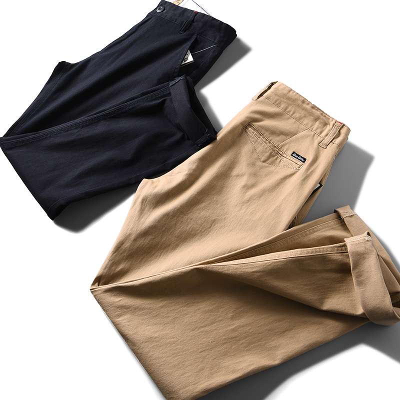 Base series of classic casual pants stereo cutting spring new products men's fashion casual pants