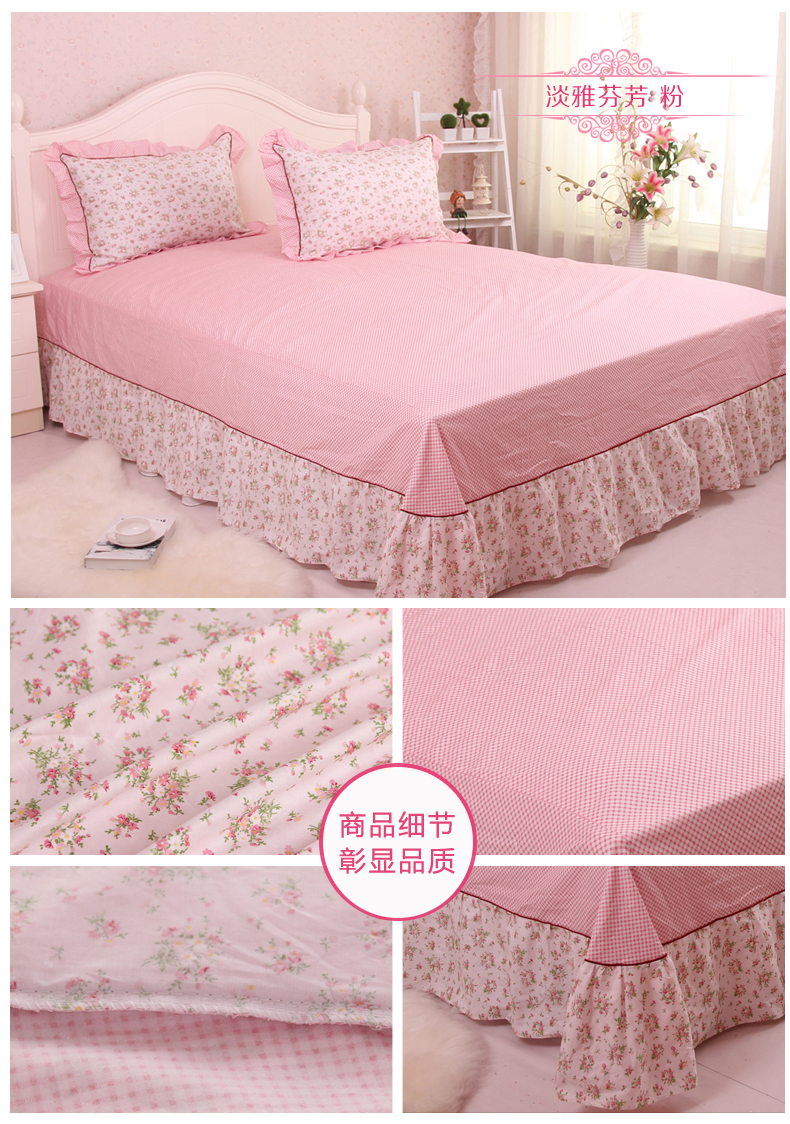 Độc thân mảnh khăn trải giường cotton bông bedspread khăn trải giường đôi 1,5m 1.8m giường giường 2.0m - Khăn trải giường tấm ra trải nệm