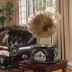 Máy ghi âm cổ điển châu Âu Máy ghi âm vinyl Otino Máy nghe nhạc cổ Radio để bàn trang trí nhà 	đầu đĩa than akai	 Máy hát