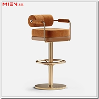 Итальянский легкий роскошный задний стул барь