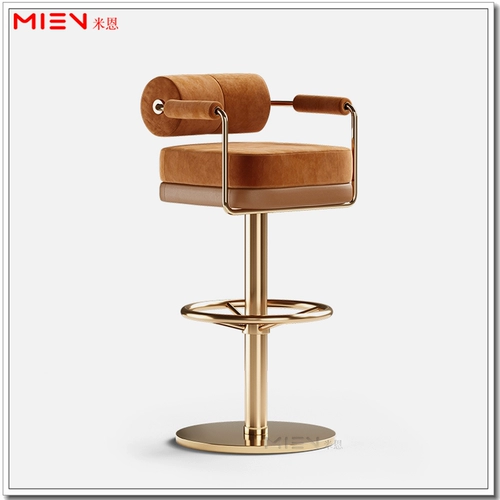 Итальянский легкий роскошный задний стул барь