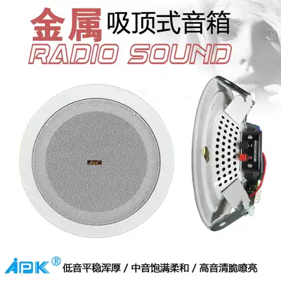 APK metal ceiling horn ceiling speaker welcome to factory inspection