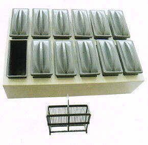 Immunometeration antigen repair suite 24 plastic dyeing frame container slide dyeing cylinder antigen repair box