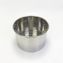 Stainless steel leaking filter bucket drain bucket washing crayfish bucket multi-functional commercial brine shrimp bucket brine bucket soup bucket leaking liner