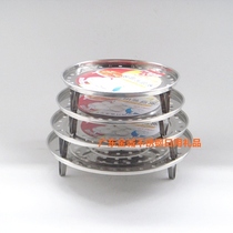 Stainless steel steamer rack multi-purpose steamer with foot steamer steamer steamer steamer steamer rack thickened