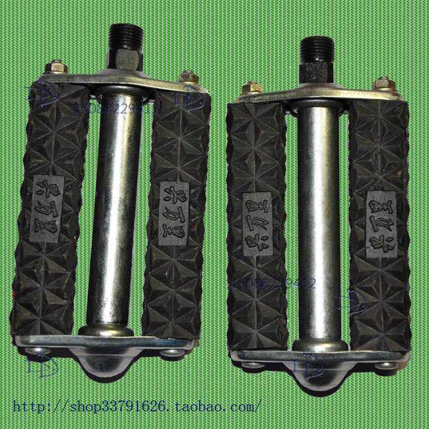 Old fashioned Phoenix Cycling All inch Bike Foot Pedal reinforcement Reinforced Durable Foot Pedal Plate footrest Bench Plate Accessories