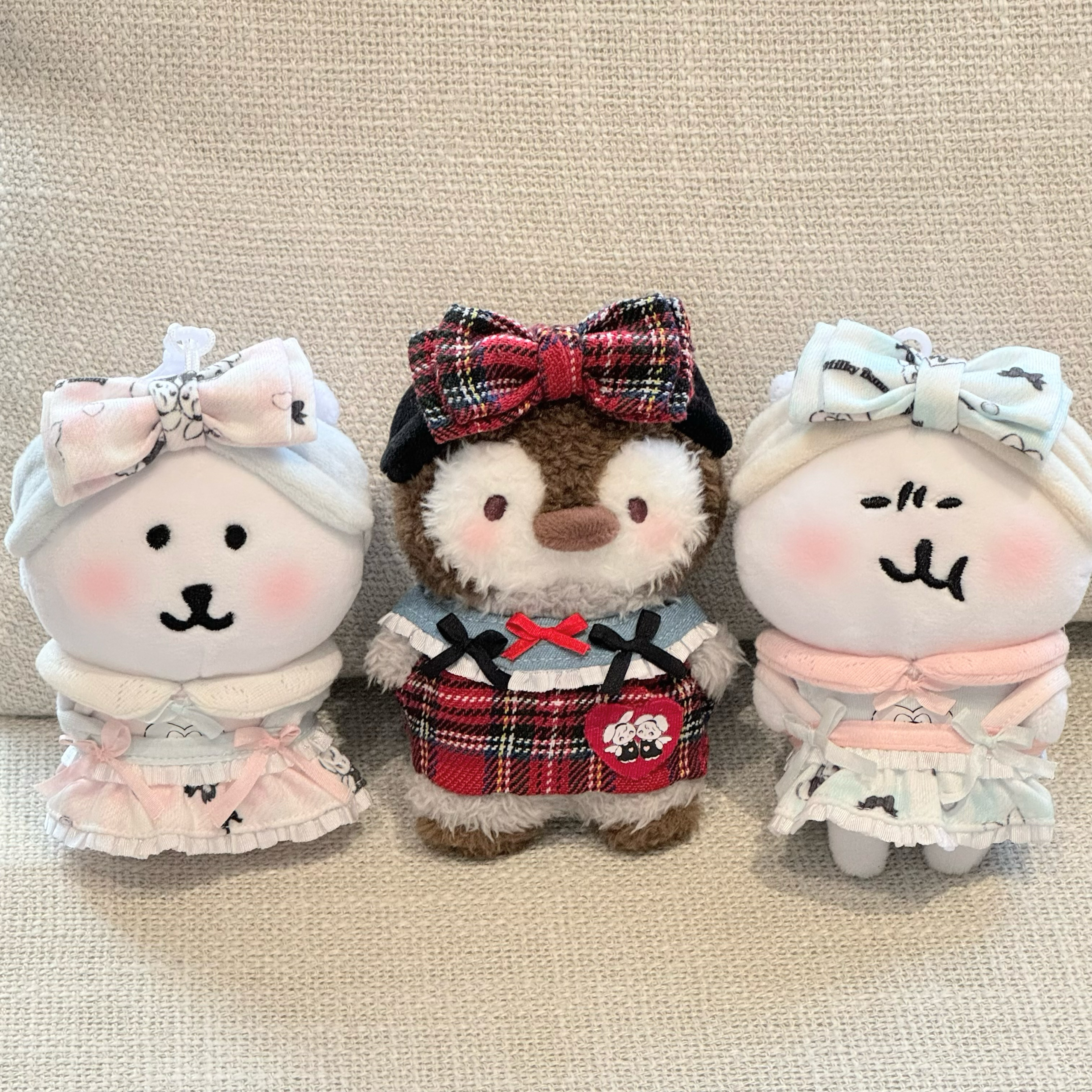 【バレエバニー】10cmベビー服ミルクベア雑貨店コットンドール