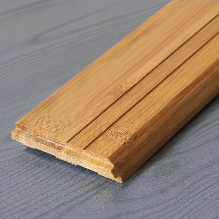 Bamboo Wood Heavy Bamboo Home Indoor Carbonated Bamboo Skirting Board Closing strip Decorative Sealing Edge Wire Wall Corner Wall Stickup Customize