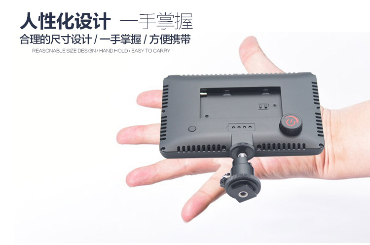Cheung Hồng siêu mỏng LED ánh sáng nhiếp ảnh đổ camera SLR ánh sáng để chụp ảnh đèn đèn đám cưới thường sống - Phụ kiện máy ảnh DSLR / đơn hộp đựng máy ảnh