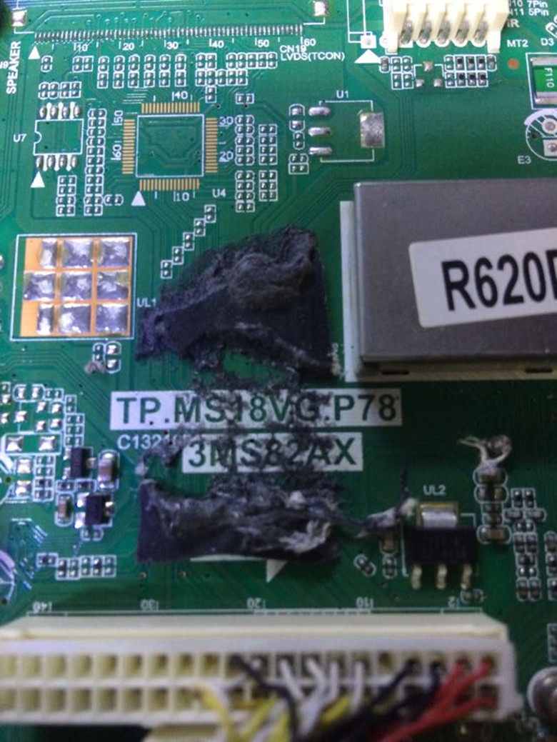 Toshiba 39L2309C program board TP MS18VG P78 MS18VG P78 screen T390XVN01 data