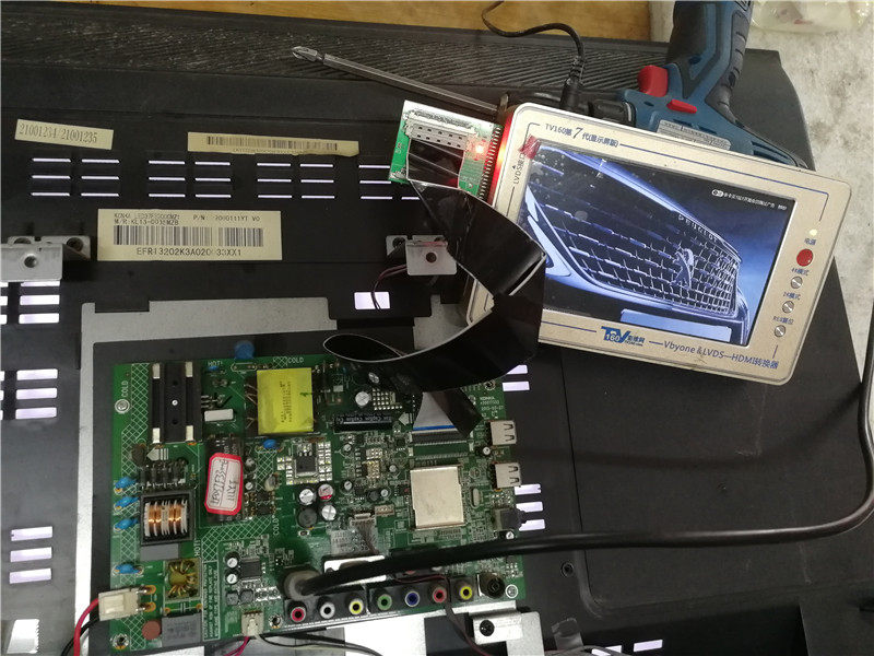 Original Concordo LED37F3300E Main Board 35017303 Screen 72000111YT 111YT solid figure