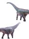 Hailong Valley Mamenchixiong Long Long-Necked Giant Dragon Jurassic Dinosaur Animal Figure Model Gift Pvc Ornament 1/35
