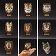 Animal Nebula World Animal Encyclopedia: Siberian Tiger, American Jaguar, Rabbit, Wildcat, Leopard Cat, Przewalski's Horse, Trendy Figurines