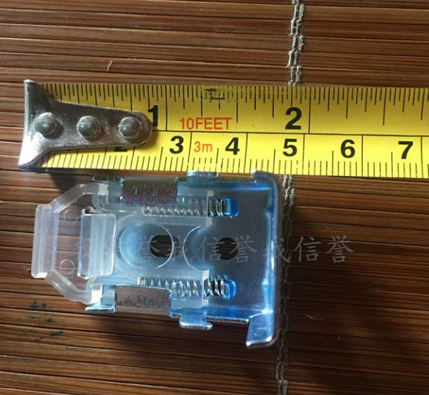 Promotion shutters top mount stent metal installation fixed code side card button fixed edge shutter button