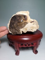 Chaoyang natural wood fossil Yu Yue Longmen original leather ornaments strange stone wood fossil special price