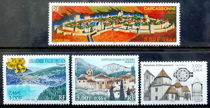 France 2000 Tourism Stamps 4 New Original Glue