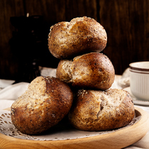 Quinoa barley whole wheat grains alkali water bread nutrition fitness replacement meal full belly salty mouth bagged breakfast hand made European bag