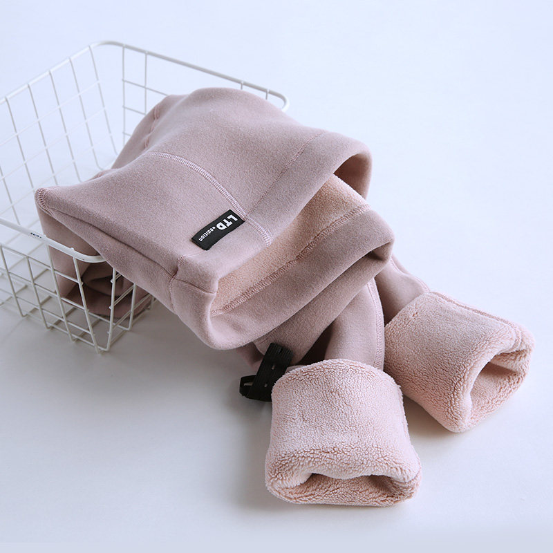 Pregnant women's underwear autumn and winter plus velvet thick maternity pants winter outerwear lambswool warm pants cotton trousers winter clothes - Taobao