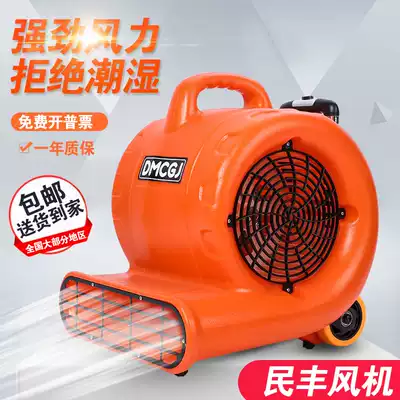 Minfeng blow floor blower High-power industrial commercial hair dryer powerful toilet floor carpet drying Blow drying