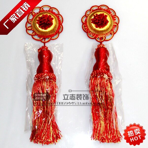 High - end curtain buckle ball with rope tied to rope and bound ball - style accessories accessories large sun flower