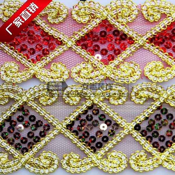 European curtain lace curtain accessories decorative accessories spike soda flower bright diamond lace