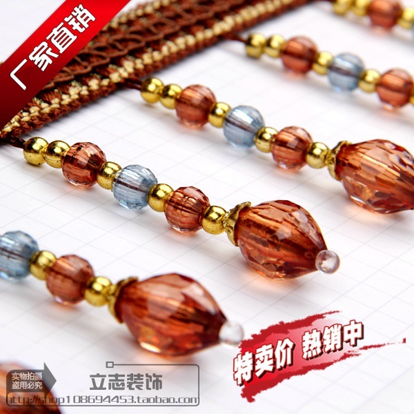 Curtain lace lace tassel accessories hanging ball clothes handmade furniture multi-angle beads lace