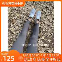 @YEUNGSUKHAN One-piece molding without Y-line and borderless stitching high-quality nude yoga fitness cropped pants