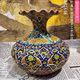 Iranian earthenware crafts vase, Bohemian style decorative cabinet, ancient shelf, study room, exotic ornaments, holiday gifts