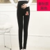 Quần bà bầu mùa đông mặc mùa thu quần mỏng cộng với quần nhung cotton 2018 mới legging mùa thu - Phụ nữ mang thai quần / quần bụng quần áo bầu cao cấp Phụ nữ mang thai quần / quần bụng