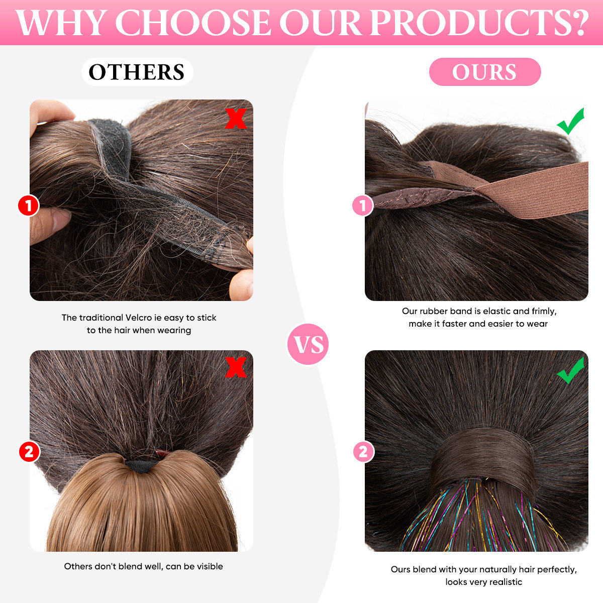 夜店必备！这款高马尾假发才139，真的值得冲吗？_马尾_淘宝美妆网