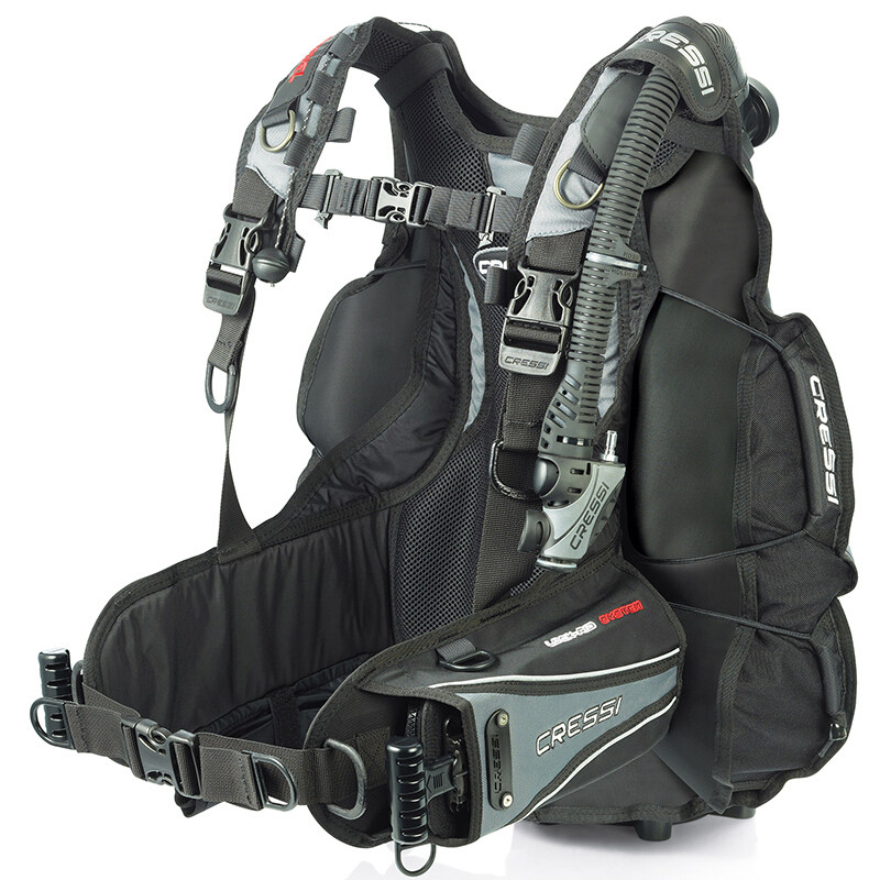 Italian Cosby CRESSI AIR TRAVEL buoyancy adjustment controller BCD buoyancy regulator male and female