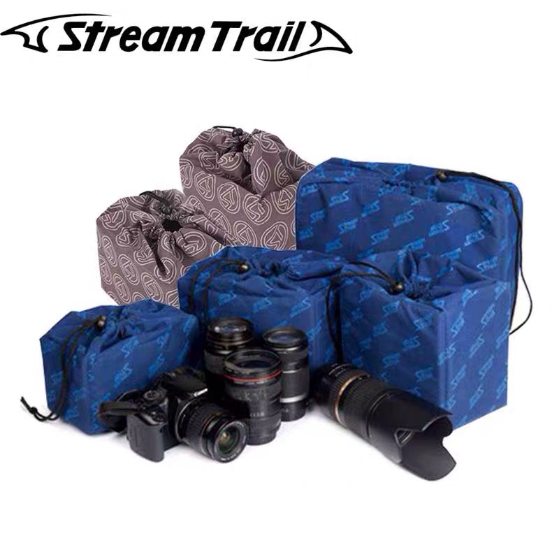 StreamTrail Waterproof bag Storage inner bag Lens protection bag Waterproof shockproof portable debris liner bag