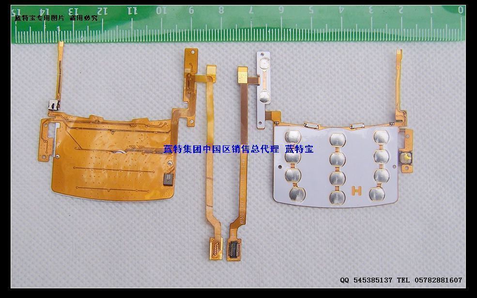 Original dress LG KF510 mobile phone button small board keyboard board flat cable with telephone transmitter